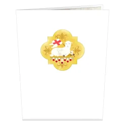 Lovepop Greeting Cards|Religious|Holy Lamb Pop-Up Card
