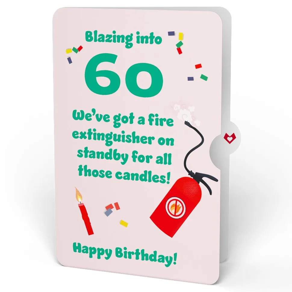 Lovepop Birthday|Holy Smokes You're Old 60th Birthday Pop-Up Card and Sentiment Set