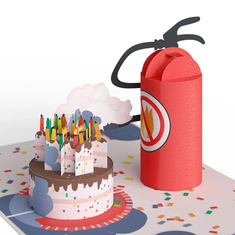 Lovepop Birthday|Holy Smokes You're Old 80th Birthday Pop-Up Card and Sentiment Set