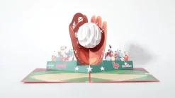 Kids Lovepop Greeting Cards|Birthday|Home Run Pop-Up Card