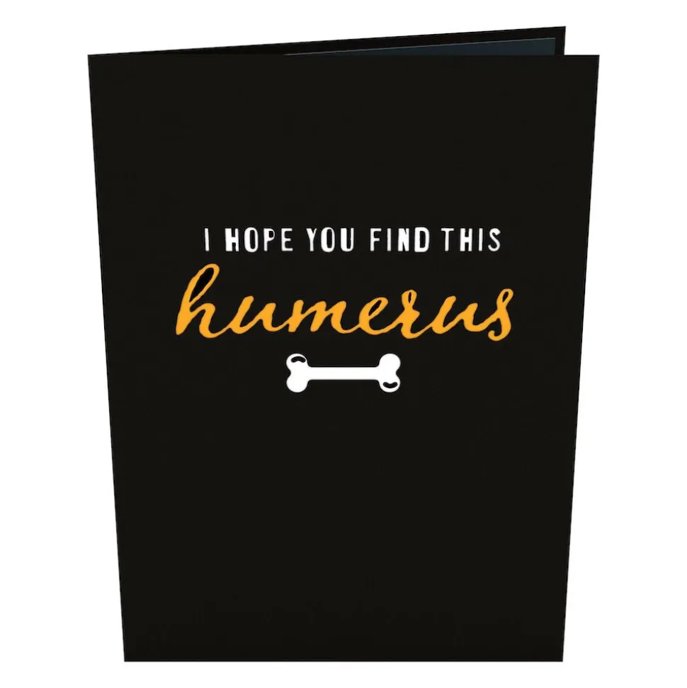 Lovepop Halloween 10/31|Hope You Find This “Humerus" Classic Pop-Up Card