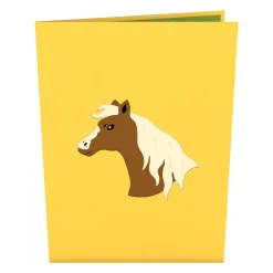 Kids Lovepop Greeting Cards|Birthday|Horse Pop-Up Card