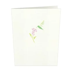 Lovepop Notecards|Get Well|Hummingbird Notecards (4-Pack)