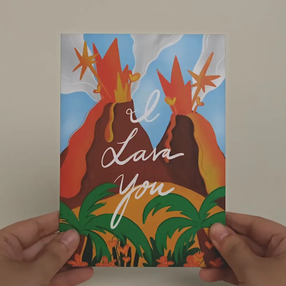 Lovepop Valentine'S Day 2/14|I Lava You Light-Up Pop-Up Card