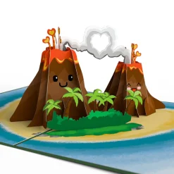 Kids Lovepop Greeting Cards|Anniversary|I Lava You Pop-Up Card