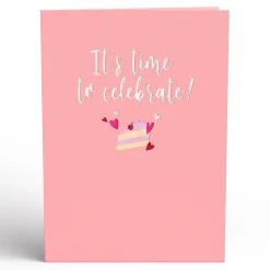 Lovepop Greeting Cards|Birthday|It's Time to Celebrate Birthday Pop-Up Card