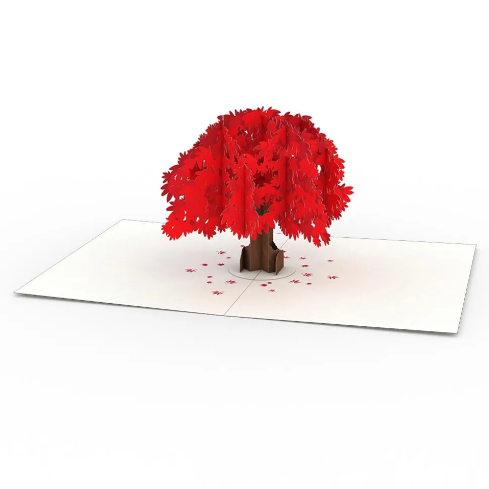 Lovepop Notecards|Just Because|Japanese Maple Notecards (4-Pack)