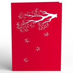 Lovepop Greeting Cards|Anniversary|Japanese Maple Pop-Up Card
