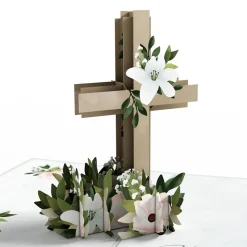 Lovepop Greeting Cards|Religious|Joyous Easter Cross Pop-Up Card
