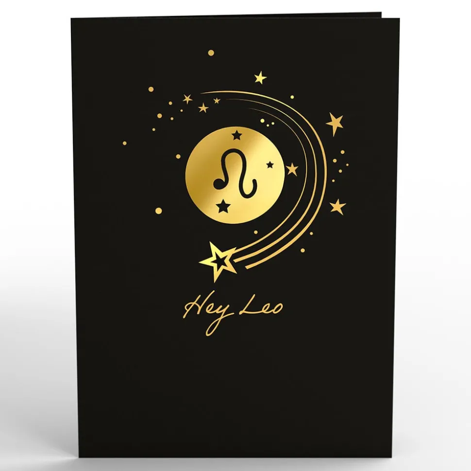 Lovepop Greeting Cards|Birthday|Leo Zodiac Birthday Pop-Up Card