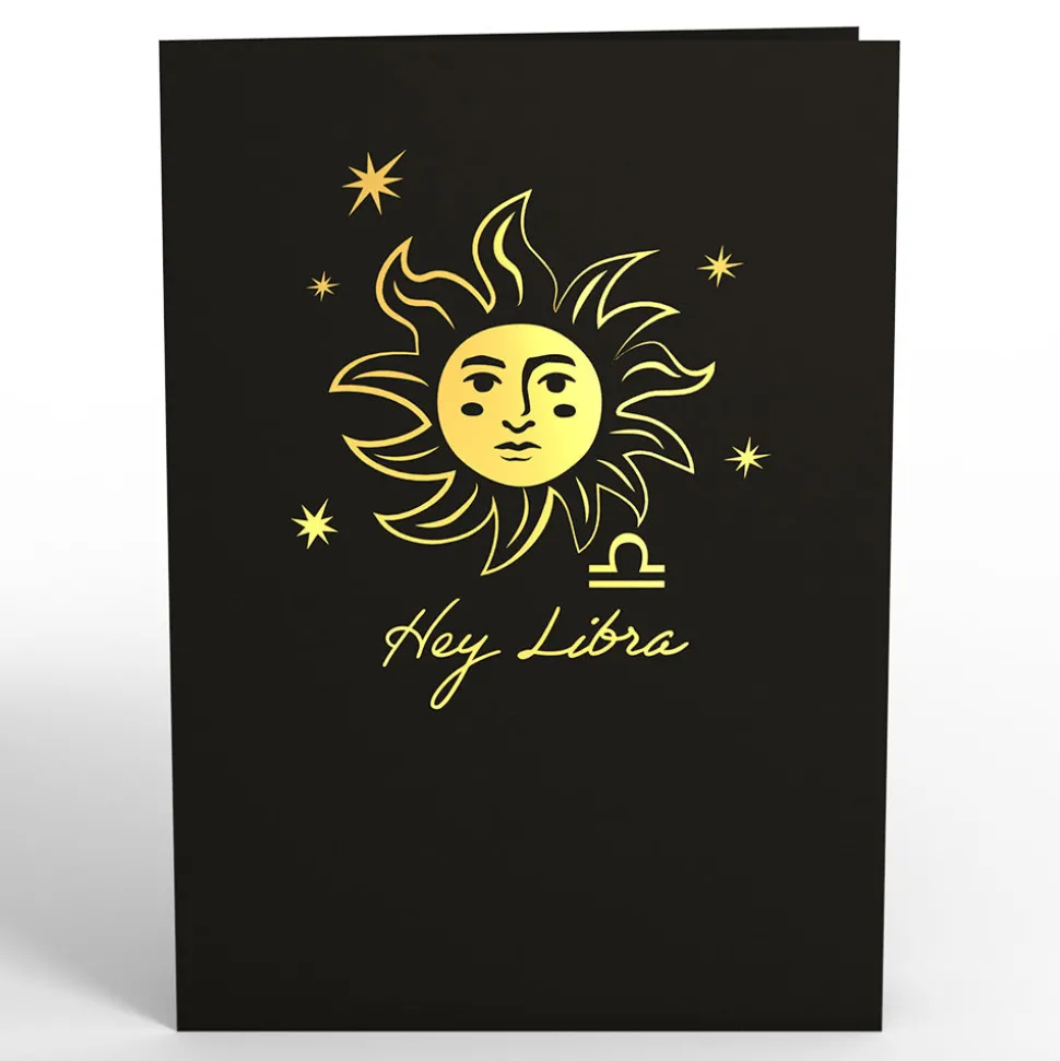 Lovepop Birthday|Her|Libra Zodiac Birthday Pop-Up Card