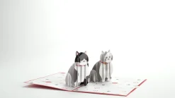 Lovepop Greeting Cards|Anniversary|Love Cats Pop-Up Card
