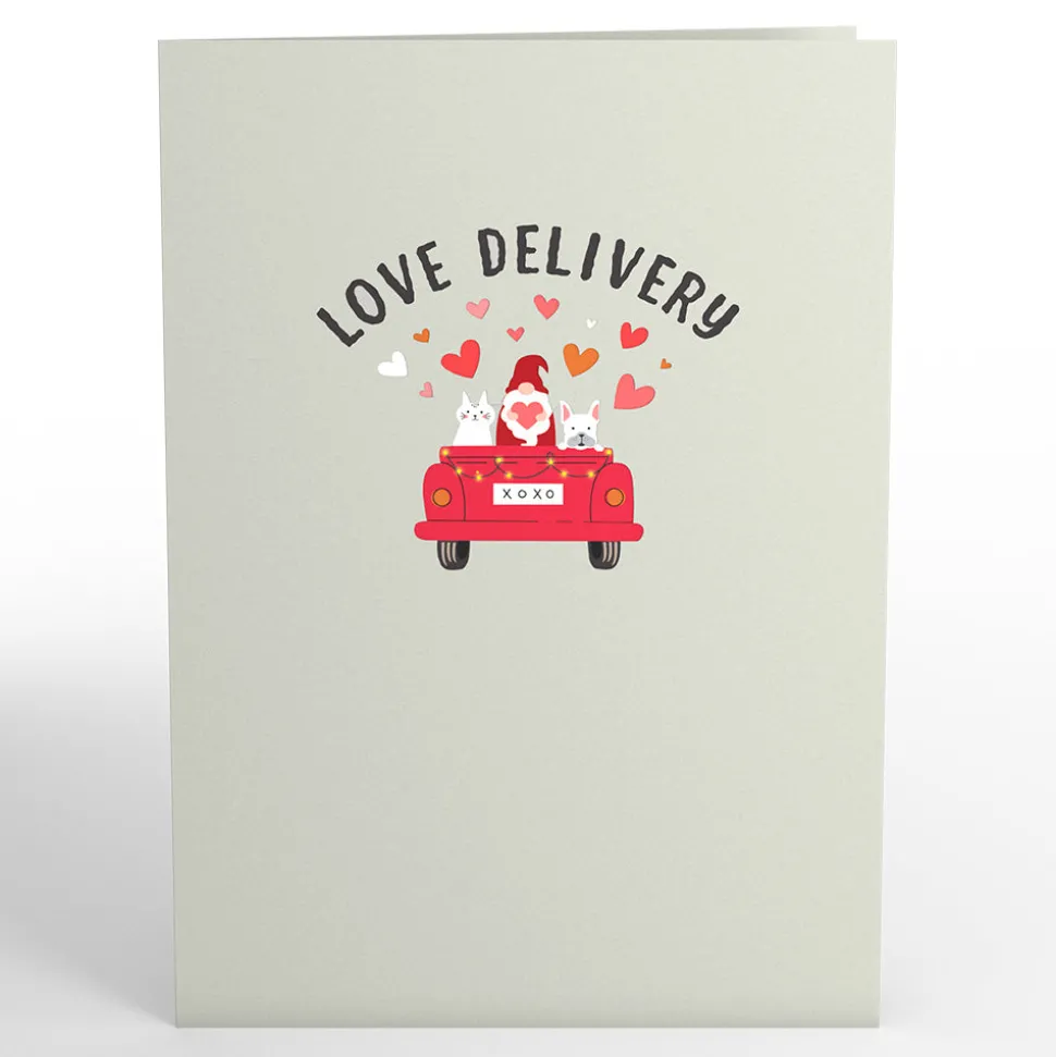 Kids Lovepop Valentine'S Day 2/14|Kids|Love Delivery Truck Pop-Up Card