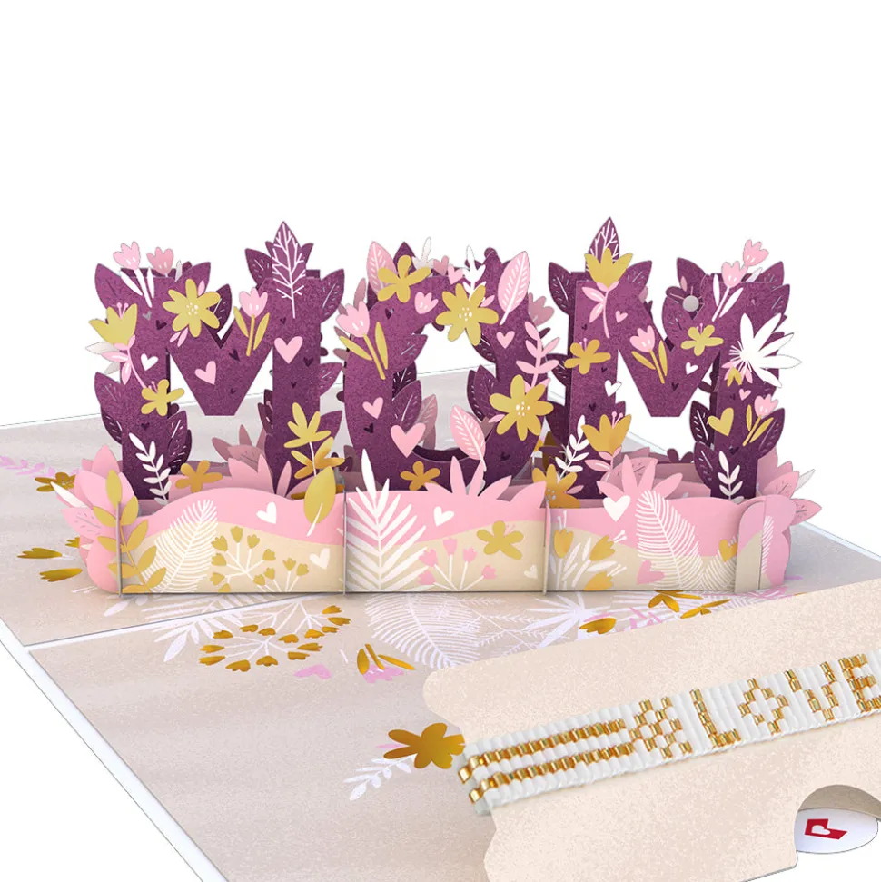 Lovepop Greeting Cards|Mother'S Day 5/11|Love for Mom Dazzling Card with Bracelet