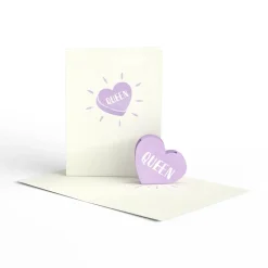 Lovepop Notecards|Valentine'S Day 2/14|Love Hearts Notecards (Assorted 4-Pack)
