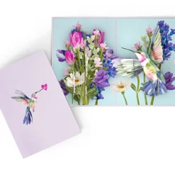 Lovepop Greeting Cards|Valentine'S Day 2/14|Love in Bloom Hummingbird Pop-Up Card