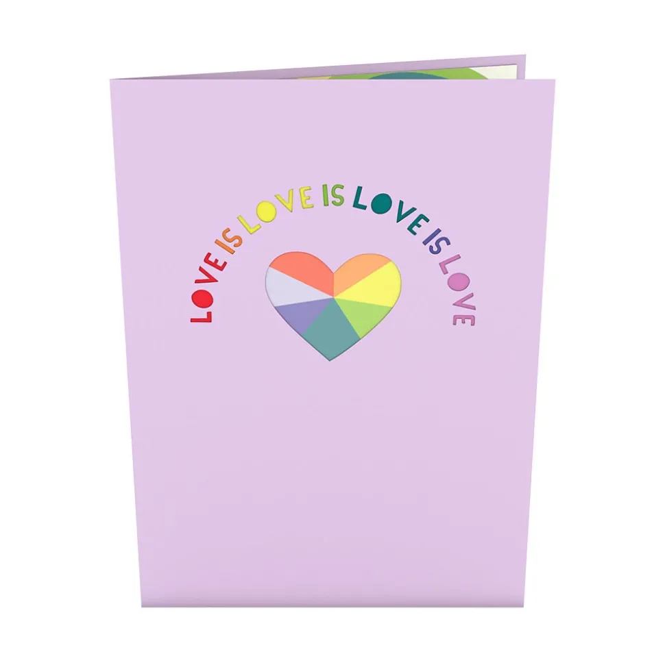 Lovepop Lgbtq+|Love is Love Pop-Up Card