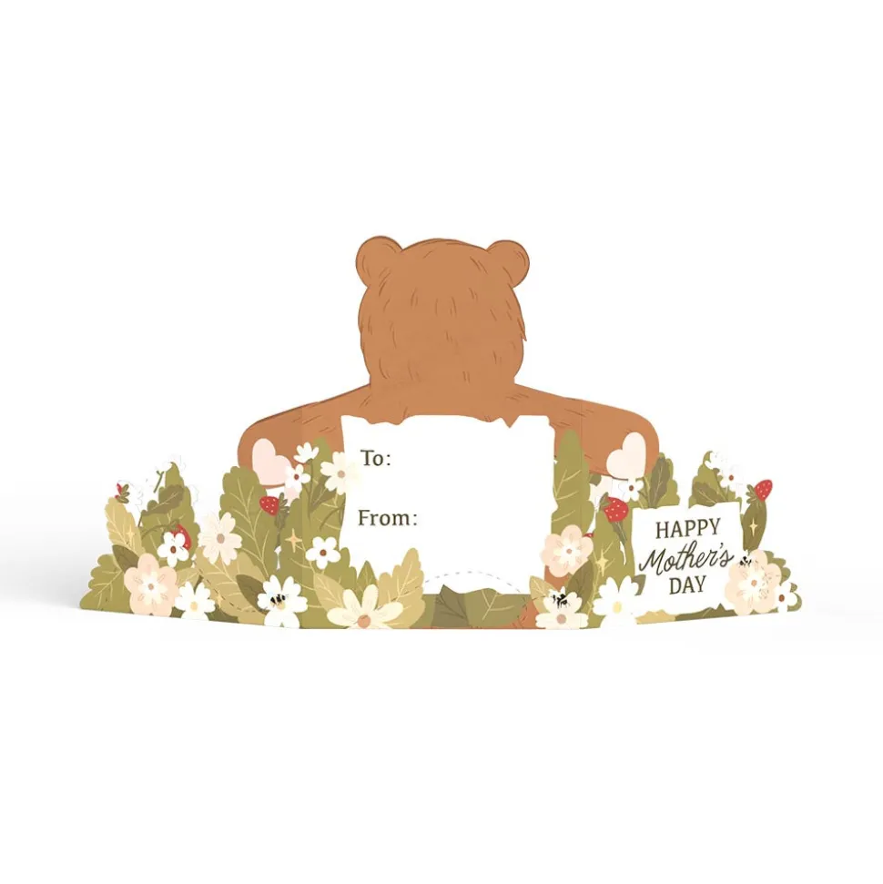 Lovepop Pop-Up Bouquets|Card & Gift Bundles|Love You Beary Much Mother’s Day Daisy Bundle