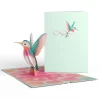 Lovepop Greeting Cards|Anniversary|Lovely Hummingbird Pop-Up Card