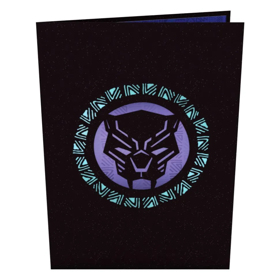 Kids Lovepop Birthday|Father'S Day 6/15|Marvel Black Panther Pop-Up Card