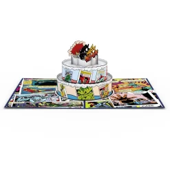 Kids Lovepop Birthday|Kids|Marvel Comic Birthday Cake Pop-Up Card
