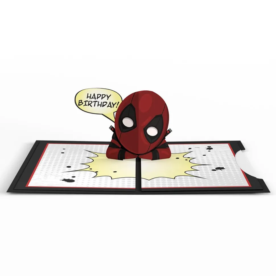 Lovepop Birthday|Him|Marvel Deadpool Birthday 4-in-1 Nesting Card
