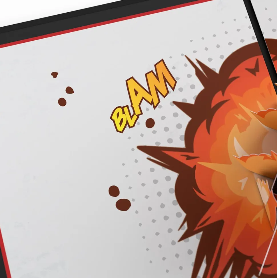 Lovepop Birthday|Him|Marvel Deadpool Birthday 4-in-1 Nesting Card