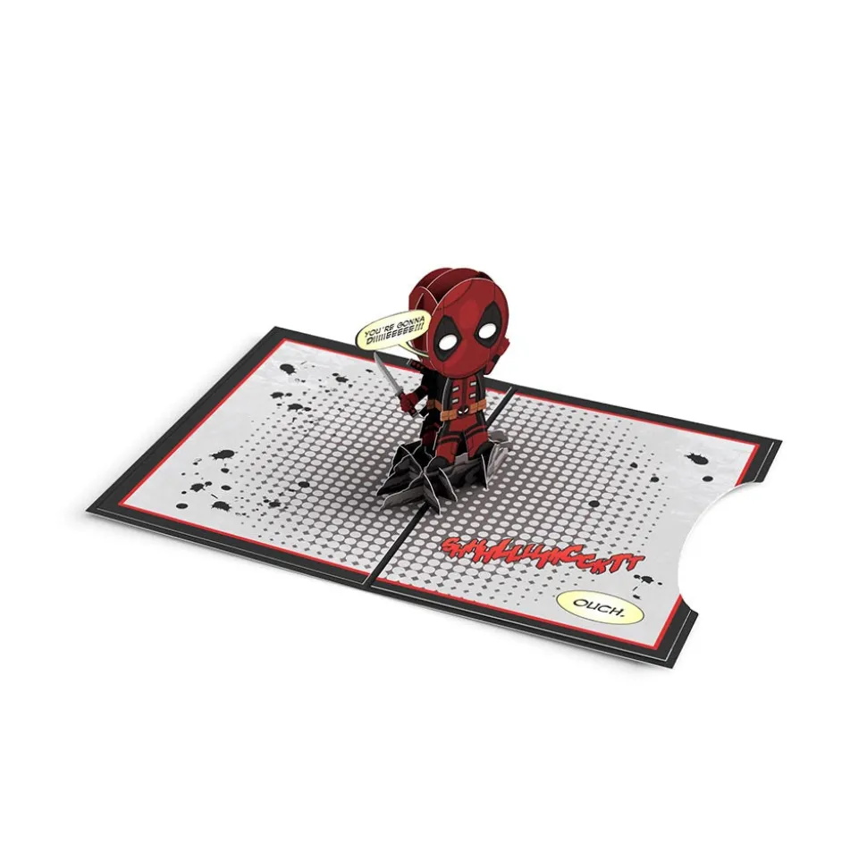 Lovepop Birthday|Him|Marvel Deadpool Birthday 4-in-1 Nesting Card