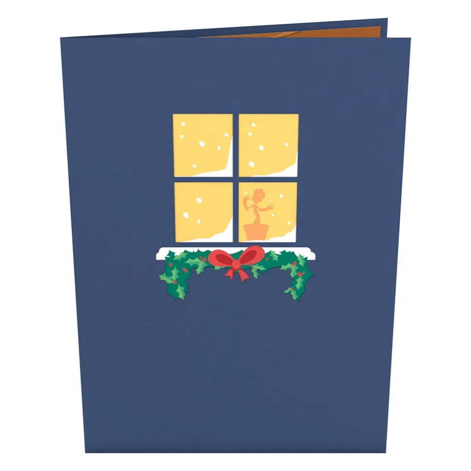 Lovepop Greeting Cards|Christmas 12/25|Marvel Season's Grootings Pop-Up Card