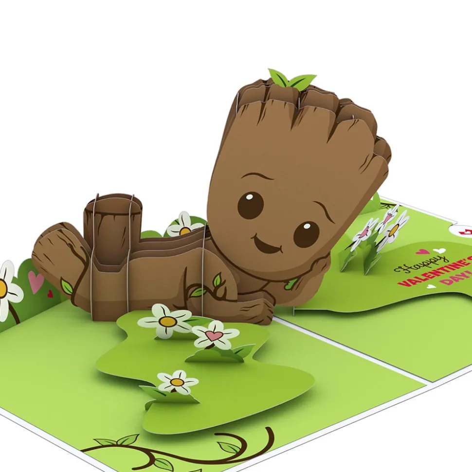 Kids Lovepop Valentine'S Day 2/14|Kids|Marvel Studios' I Am Groot Valentine Pop-Up Card