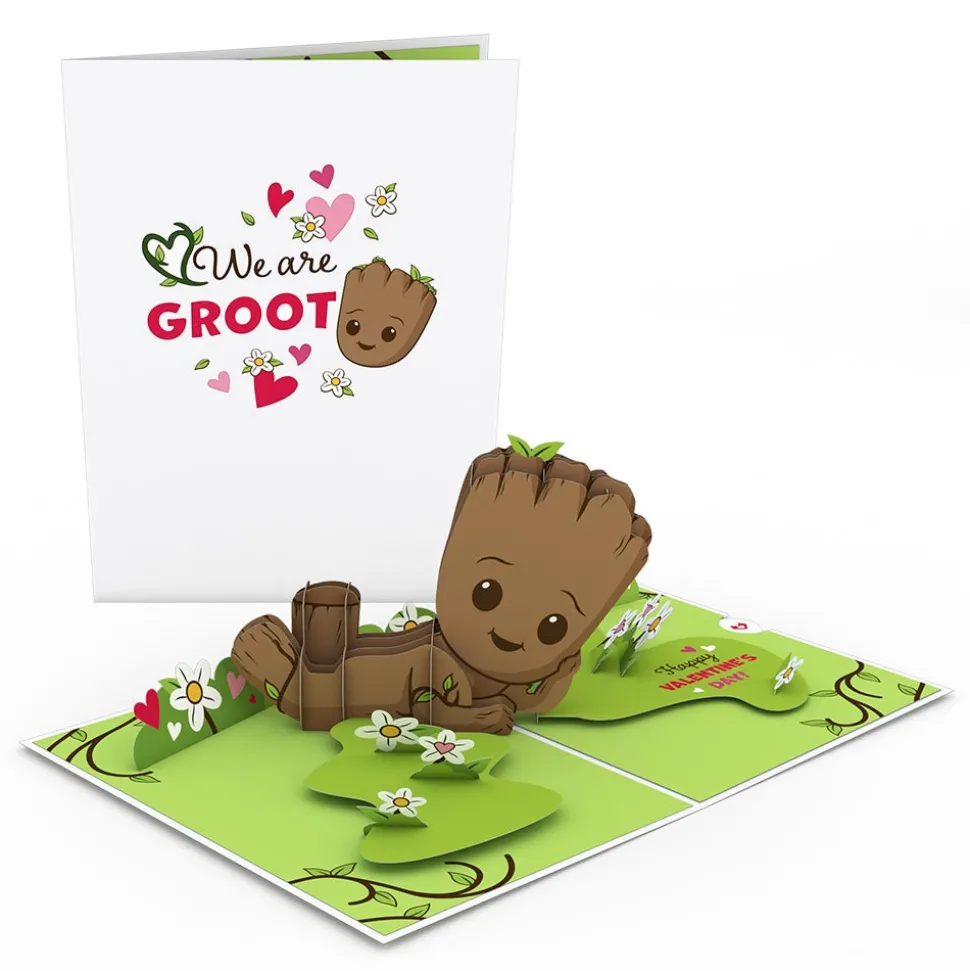 Kids Lovepop Valentine'S Day 2/14|Kids|Marvel Studios' I Am Groot Valentine Pop-Up Card