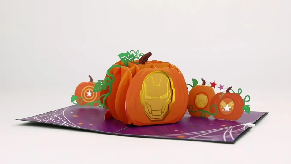 Kids Lovepop Halloween 10/31|Kids|Marvel's Avengers Super Hero Halloween Pop-Up Card