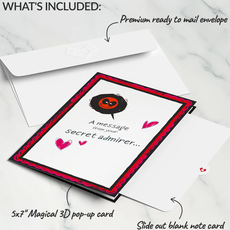 Lovepop Greeting Cards|Valentine'S Day 2/14|Marvel’s Deadpool Secret Admirer Valentine’s Day Pop-Up Card