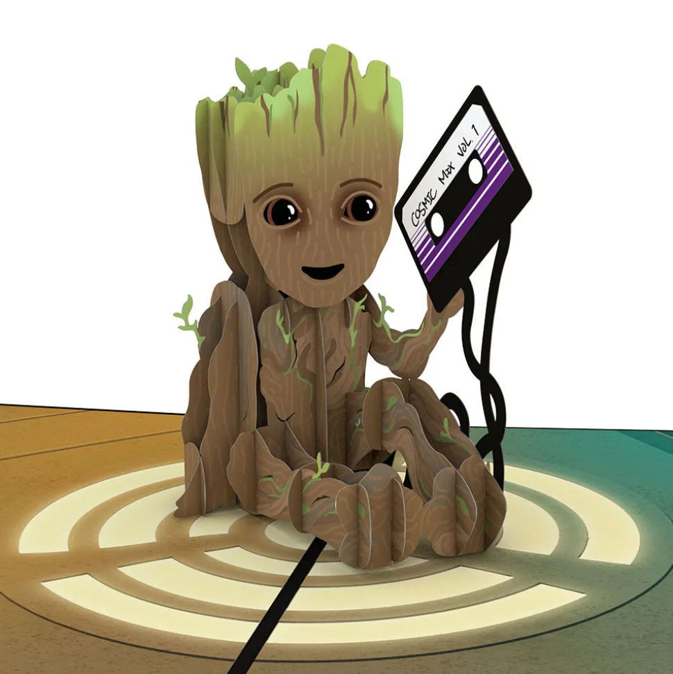 Kids Lovepop Birthday|Just Because|Marvel’s Guardians Of The Galaxy I Am Groot! Pop-Up Card