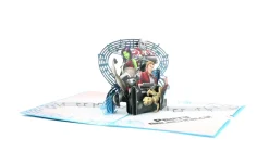 Lovepop Greeting Cards|Birthday|Marvel's Guardians of the Galaxy Galactic Birthday Pop-Up Card