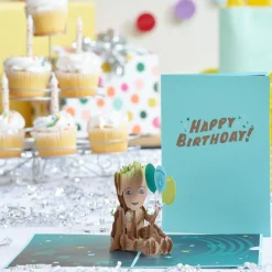 Kids Lovepop Birthday|Kids|Marvel's Guardians of the Galaxy Groot Birthday Pop-Up Card
