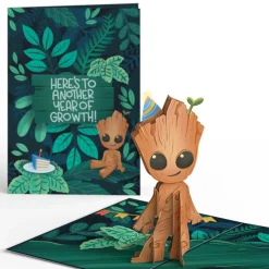 Lovepop Birthday|Marvel|Marvel's Guardians of the Galaxy Groot Year of Growth Birthday Pop-Up Card