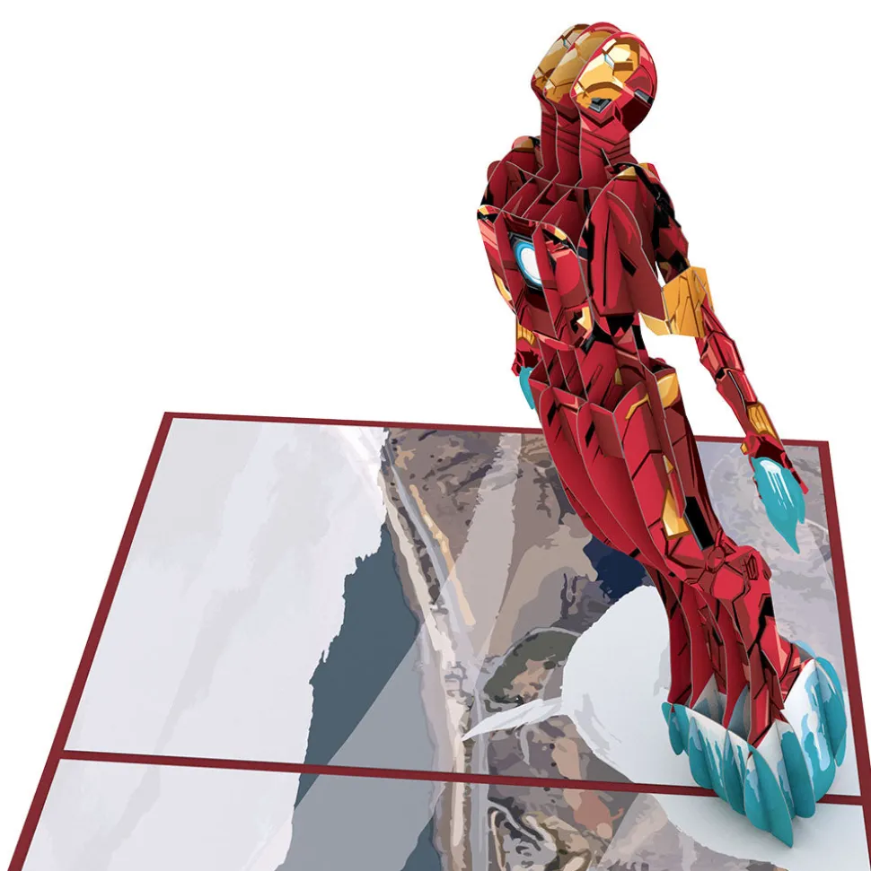 Kids Lovepop Greeting Cards|Birthday|Marvel's Iron Man Pop-Up Card