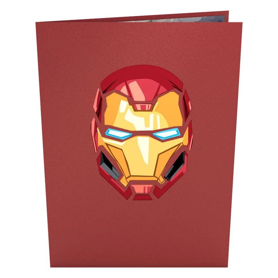 Kids Lovepop Greeting Cards|Birthday|Marvel's Iron Man Pop-Up Card