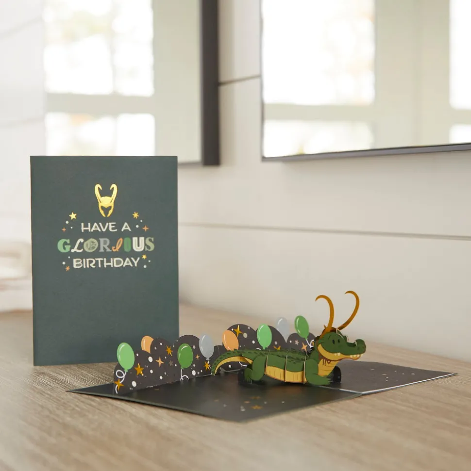 Kids Lovepop Birthday|Kids|Marvel's Loki Glorious Birthday Pop-Up Card