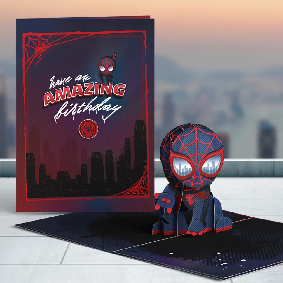 Lovepop Birthday|Marvel|Marvel's Spider-Man Miles Morales Birthday Pop-Up Card