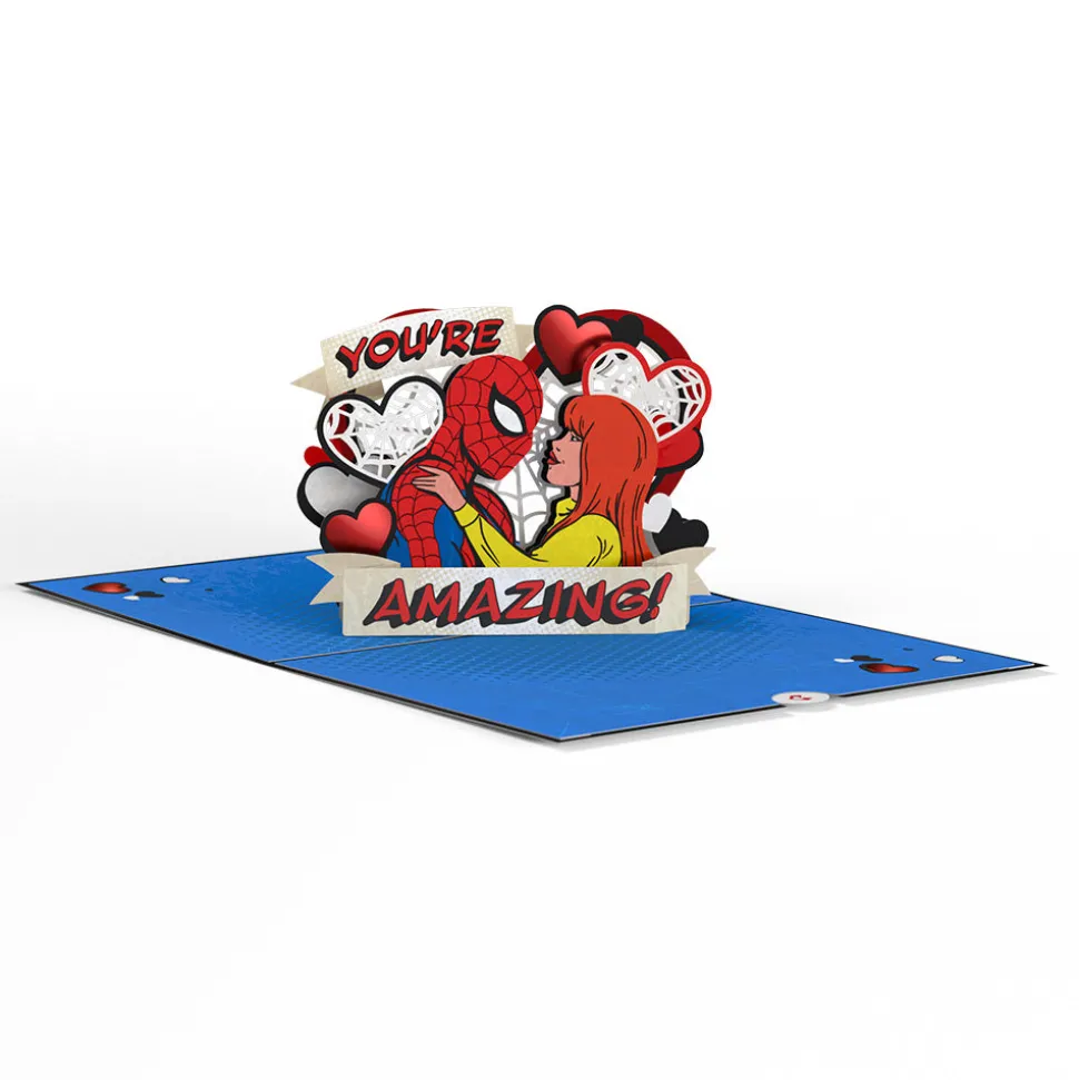 Kids Lovepop Valentine'S Day 2/14|Kids|Marvel's Spider-Man Stuck on You Pop-Up Card