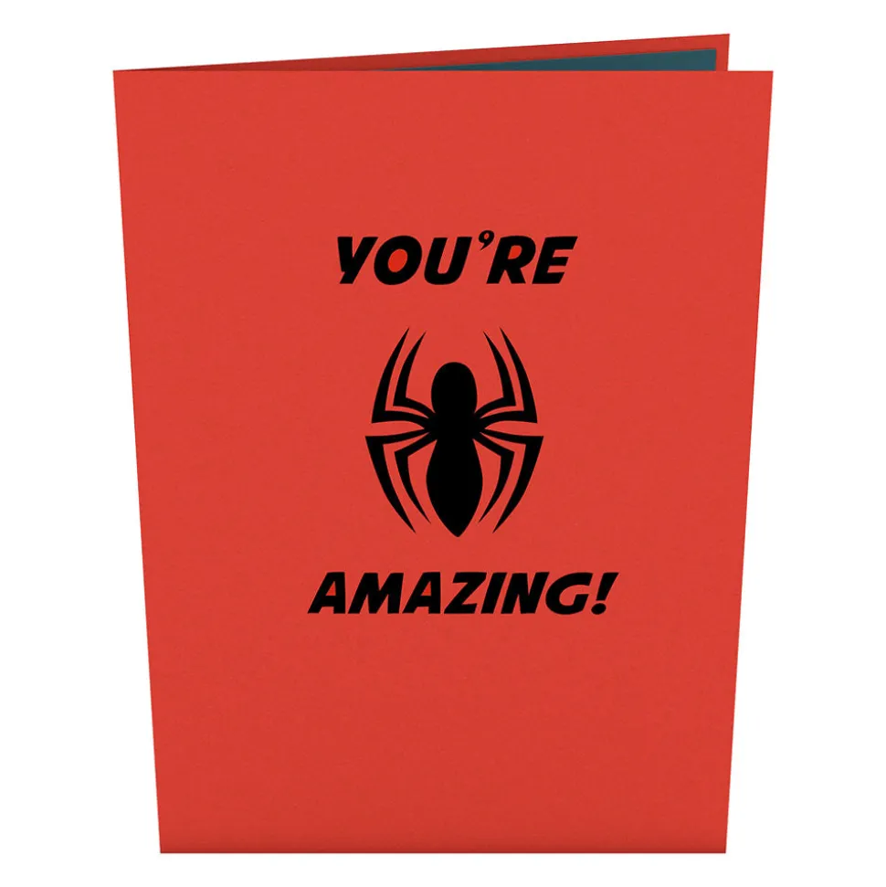 Kids Lovepop Birthday|Father'S Day 6/15|Marvel’s Spider-Man You’re Amazing! Pop-Up Card