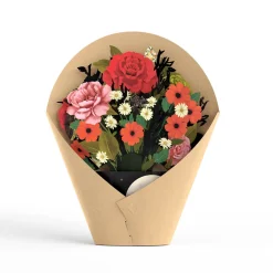 Lovepop Pop-Up Bouquets|Card & Gift Bundles|Midnight Florals Pop-Up Card & Bouquet Bundle