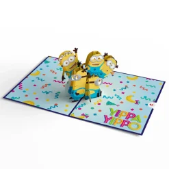 Lovepop Greeting Cards|Birthday|Minions Bello Birthday! Pop-Up Card