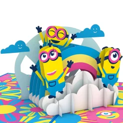 Kids Lovepop Birthday|Kids|Minions Groovy Birthday Pop-Up Card