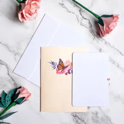 Women Lovepop Greeting Cards|Birthday|Monarch Butterfly Pop-Up Card