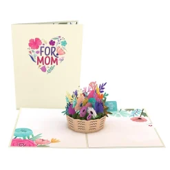 Lovepop Greeting Cards|Mother'S Day 5/11|Mother's Day Basket Pop-Up Card