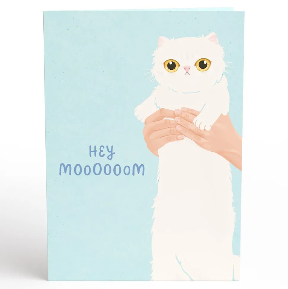 Lovepop Pop-Up Bouquets|Card & Gift Bundles|Mother's Day Cat Mom Pop-Up Card & Bouquet Bundle