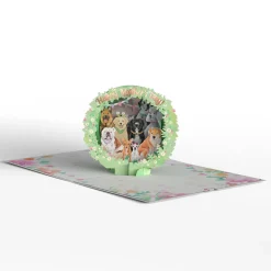 Lovepop Pop-Up Bouquets|Card & Gift Bundles|Mother's Day Dog Mom Pop-Up Card & Bouquet Bundle